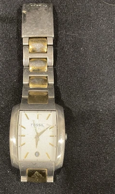 Vintage Arkitekt Fossil Watch All Stainless Steel 50ms/165ft water resistant - Image 1 of 4