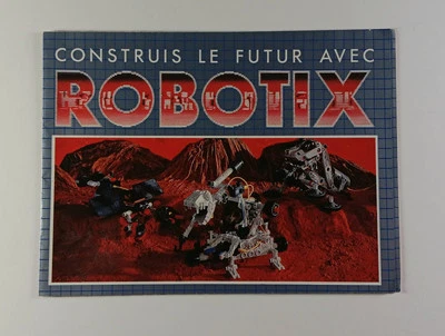 Vintage 1980 MB Toys ROBOTIX Juegos RARO Catálogo Francés Folleto ¡Excelente!! Foto 1 de 4