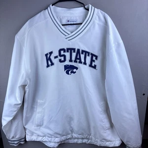 K-State Wildcats Kansas Champion Varsity Giacca Pullover Felpa Uomo XL - Foto 1 di 12