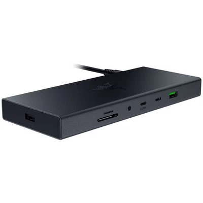 Razer - Dock Station USB 4 com 14 portas para PC e Mac - Preto - Imagem 1 de 4