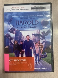 HAROLD AND THE PURPLE CRAYON DVD PLAYS GREAT ZACHARY LEVI - Picture 1 of 5