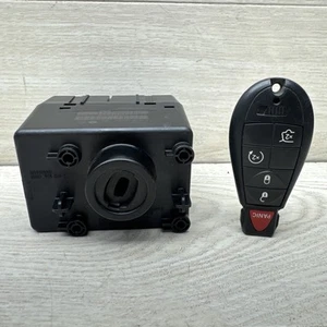08 09 10 Jeep Grand Cherokee Dodge Ignition Switch Module Node & Key P68210151AB - Picture 1 of 4