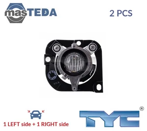 19-0687-05-2 FOG LIGHT LAMP PAIR TYC 2PCS FOR FIAT 500,500 C 0.9L,1.2L,1.4L,1.3L - Picture 1 of 5