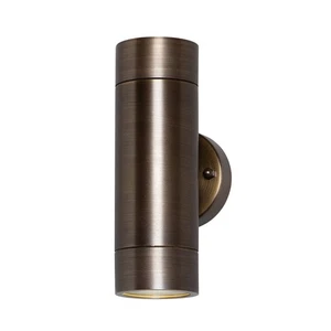 Litecraft Talon Wall Light Outdoor Up & Down IP54 Rated Fitting - Antique Bronze - Picture 1 of 7
