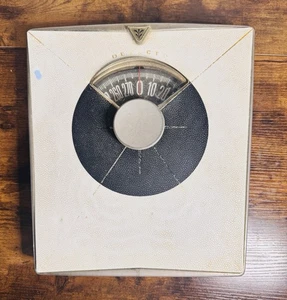 Vintage 1950s Detecto Bathroom Scale Cream Black MCM - Picture 1 of 7