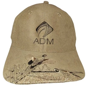 Vintage Baseball Cap /Trucker Hat ADM Archer Daniel’s Midland Pheasant Ducks - Picture 1 of 7