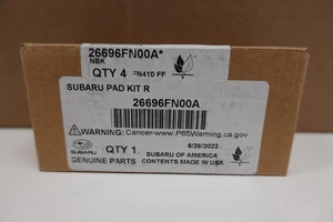 Subaru Rear Brake Pad Kit 2024 2025 2026 Crosstrek 26696FN00A Genuine OEM - Picture 1 of 1