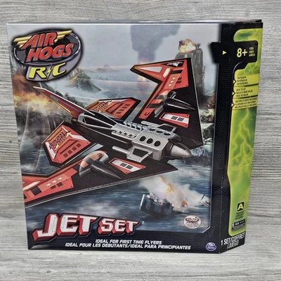 Air Hogs Jet Set R/C Avión Avión Avión Nuevo Sellado Nuevo en Caja Control de 4 Vías  Foto 1 de 4