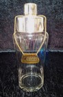 Vintage Cocktail Shaker mit Reklame Schild "FUGGER BERLIN"- versilbert Deckel
