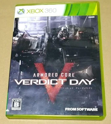 ARMORED CORE VERDICT DAY Regular version Xbox 360 Microsoft Video Game Software - Image 1 of 3