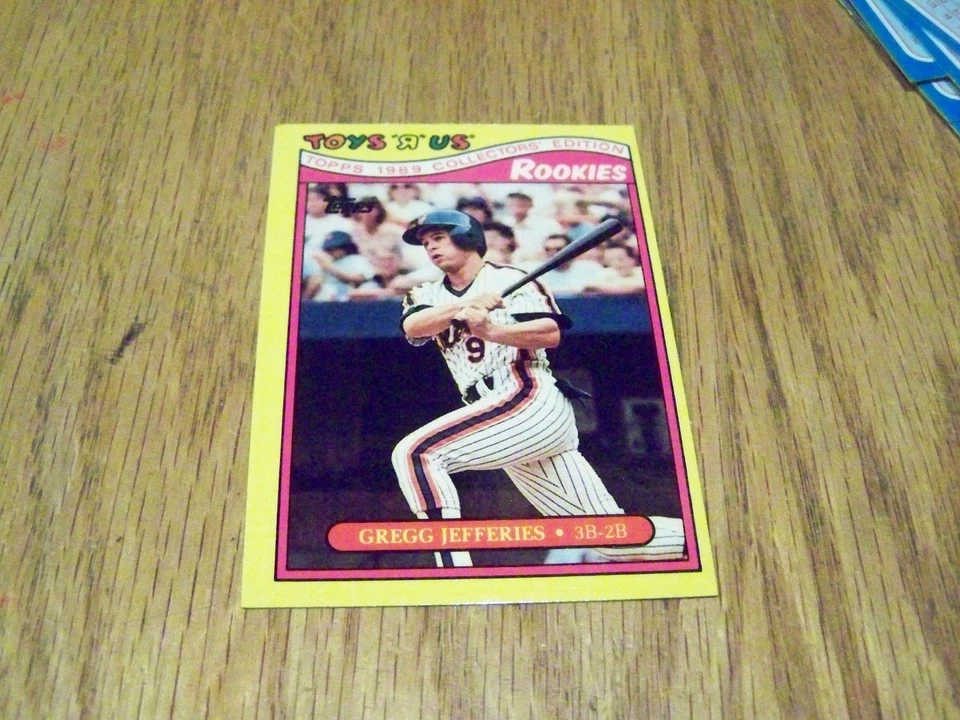 GREGG JEFFERIES 1989 TOYS''R''US COLLECTOR'S EDITION ROOKIES BASEBALL CARD #15 - Image 1 of 1