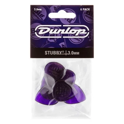 Dunlop 474P300 Stubby Jazz Picks 3.00mm - Picks Set - Image 1 of 4