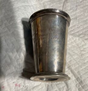Sterling Silver Min Julep Cup by Patrick Henry with Mono/Engraving 