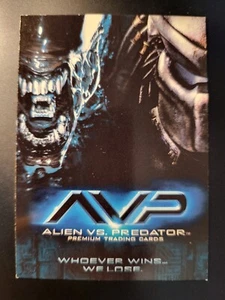 ALIEN VS. PREDATOR Promo Card #P-1 2004 Inkworks - Picture 1 of 2
