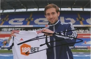 FOTO RETRATO 6x4 firmada por Craig Dawson de Bolton + certificado de autenticidad - Imagen 1 de 1