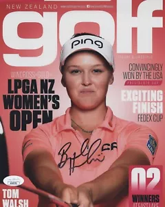 Brooke Henderson Signed Autographed 8x10 Photo Golf Magazine Cover JSA AN49181 - Picture 1 of 3