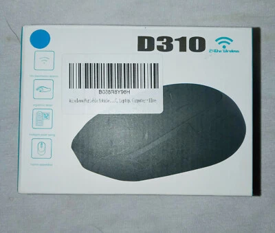 D310  Fashion Business Blue Wireless Mouse 2.4ghz - Image 1 of 4