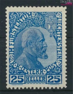 Liechtenstein 3y Un ordinaria PUnpier con charnela 1912 Sello de correos(9077504 - Imagen 1 de 1
