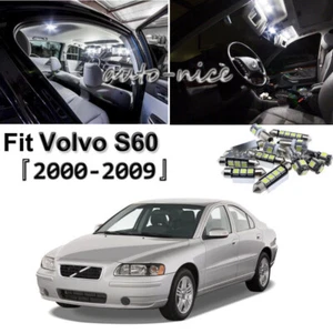 16 Error Free Bulb For Volvo S60 Sedan 2000-2009 LED Interior Light Package Kit - Picture 1 of 10