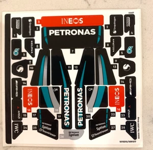 LEGO STICKER SHEET for 77244 Mercedes-AMG PETRONAS F1 Team W15 E Performance NEW - Picture 1 of 1