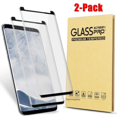 Protector Pantalla Cristal Templado Para Samsung Galaxy S9/Plus/S8 Plus Note 8 9 Foto 1 de 4