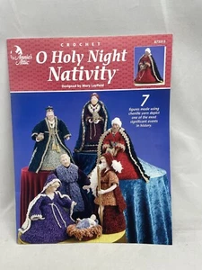 Holy Night Nativity Crochet Pattern Book Layfield Annies Attic Christmas 873513 - Picture 1 of 4