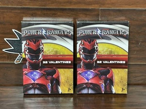 Tarjetas de San Valentín Power Rangers 2017 32 por caja 64 tarjetas en total nuevas - Imagen 1 de 6