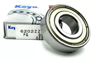 6202 ZZ C3 KOYO RODAMIENTO RÍGIDO DE BOLAS, METAL BLINDADO 15x35x11 mm - Imagen 1 de 4