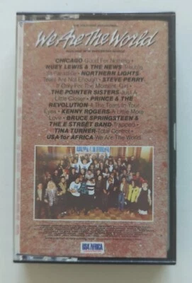 Rare - We are the World USA for Africa Columbia Cassette - Columbia UST 40043 - Image 1 of 4