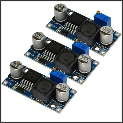 3x LM2596S DC Step Down 4V-35V zu 2V-30V Spannungswandler Regler für Arduino - Bild 1 von 3