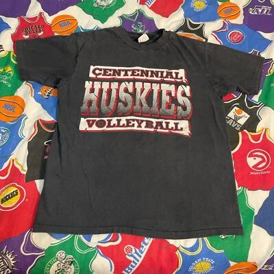 Camiseta Vintage Anos 80 90 Centennial Huskies Voleibol FADED   - Imagem 1 de 4