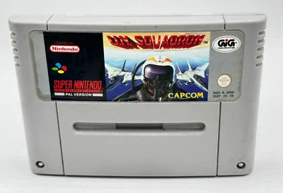 Un Squadron Gütesiegel Gig Nintendo Snes Pal Eng Spiel Used Italienisch Patrone - Bild 1 von 2