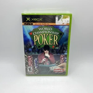 New Microsoft Xbox World Championship Poker Authentic Official Sealed Crave 2004 - Picture 1 of 3