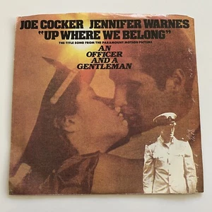 Joe Cocker / Jennifer Warnes - Up Where We Belong 7” (1982 Picture Sleeve) - Picture 1 of 4