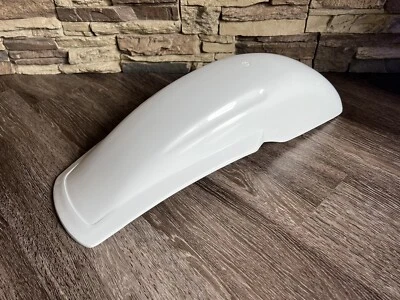 通用白色 MX 摩托车越野前挡泥板 UFO PP01109041 * 12-210-29 — 第 1/4 张图片