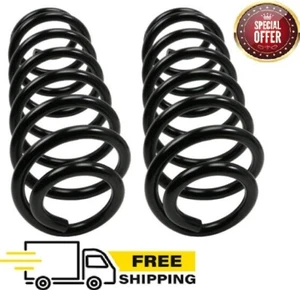 New 2 Coil Springs MOOG REAR Left & R For Town & Country Grand Caravan Routan - Foto 1 di 2