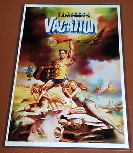 NATIONAL LAMPOON'S VACATION Movie POSTER 11 x 17 - Very old collectable