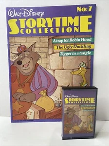 VINTAGE WALT DISNEY STORYTIME COLLECTION - MAGAZINE & CASSETTE No:7 - 1984 - Picture 1 of 23