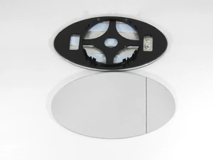 For MINI COOPER R50 R52 R53 01-06 Wing Mirror Glass Wide Angle Right - Bild 1 von 1