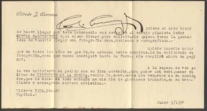 Argentina Letter To Witold Malcuzynsky Opera Pianist 1950 - Picture 1 of 3