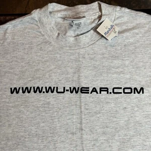 (NEW wTag) Adult 2XL Vintage Single Stitch Wu-Tang Clan Wu-Wear T-Shirt Rare XXL - Picture 1 of 11