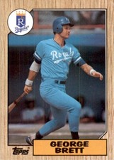 1987 Topps GEORGE BRETT .. Kansas City Royals #400