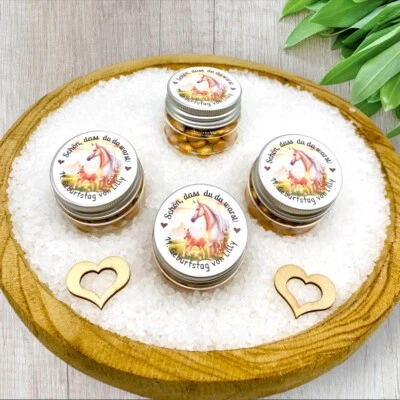 Personalisierte Gastgeschenke Pferdegeburtstag, Kindergeburtstag, Pferdeparty - Bild 1 von 4