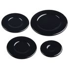 Universal Cooker Hob Gas Burner Cap Set 4 Pieces Sizes 55mm 75mm 100mm