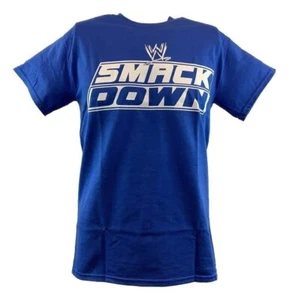 WWE Friday Night Smackdown Mens Blue T-shirt - Picture 1 of 2