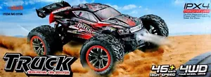 RC Auto 9165 4WD Ferngesteuertes Monster Truck 2,4 GHz 46+ km/h 1:12 RTR - Bild 1 von 4