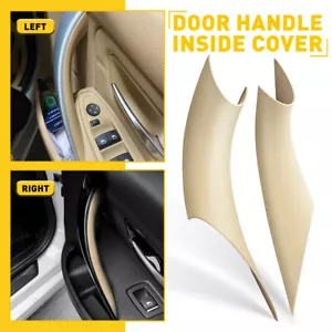 2x For BMW 3 Series F30 F35 2012-2018 Inner Door Handle Cover Protect Case Beige - Picture 1 of 16