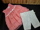 NEW Duck Duck Goose 24 MO pink ruffled tulle short set