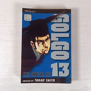 GOLGO 13 VOL. 4 The Orbital Hit English Manga By Takao Saito Viz Paperback - Foto 1 di 15