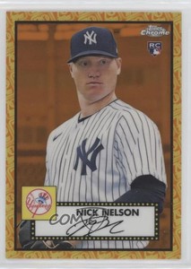 2021 Topps Chrome Platinum Anniversary /25 Nick Nelson #107 Rookie RC
